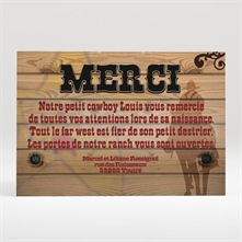 Remerciement naissance réf. N12030