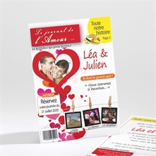 Faire-part mariage réf. N21163