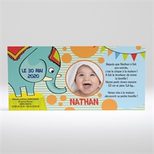 Faire-part naissance réf. N13001