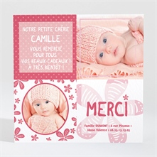Remerciement naissance réf. N30001