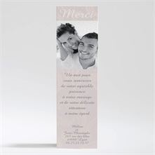 Remerciement mariage réf. N20032