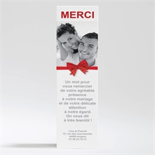 Remerciement mariage réf. N20035