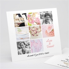 Faire-part mariage réf. N31112
