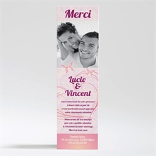 Remerciement mariage réf. N20041
