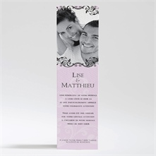 Remerciement mariage réf. N20045