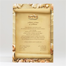 Faire-part mariage réf. N24004