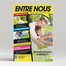 Faire-part mariage réf. N24005