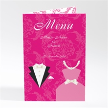 Menu mariage réf. N40161