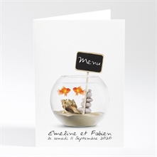 Menu mariage réf. N40162