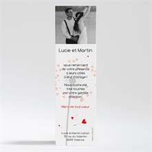 Remerciement mariage réf. N20060