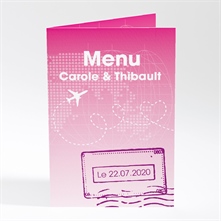 Menu mariage réf. N40192