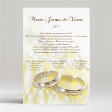 Faire-part mariage réf. N24009