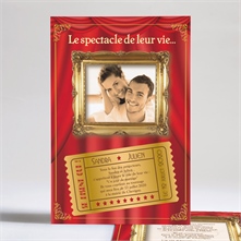 Faire-part mariage réf. N24107