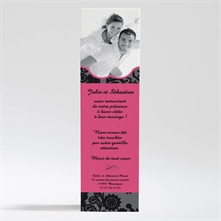 Remerciement mariage réf. N20094