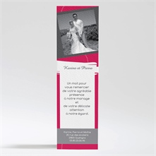 Remerciement mariage réf. N200100