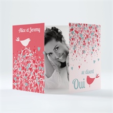 Faire-part mariage réf. N70117