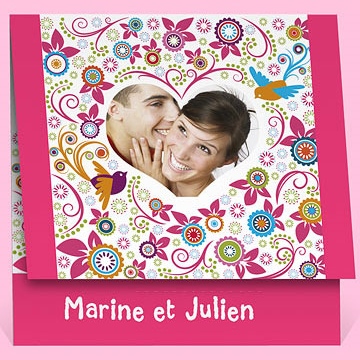 Faire-part mariage