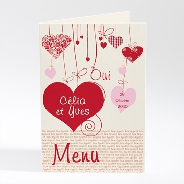 Menu mariage