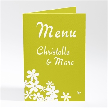 Menu mariage