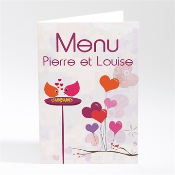 Menu mariage