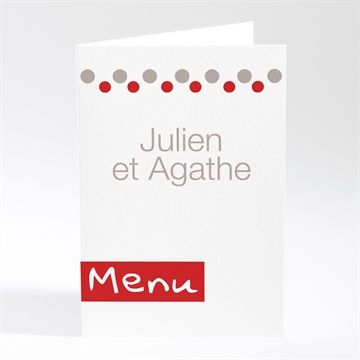 Menu mariage