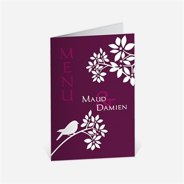 Menu mariage
